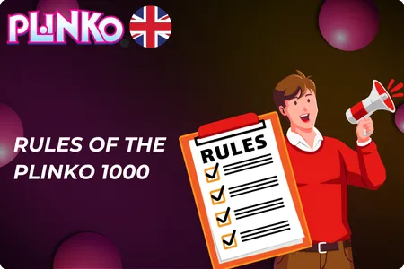 Rules of the Plinko 1000 in UK