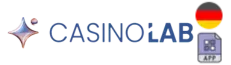 Casino lab logo app