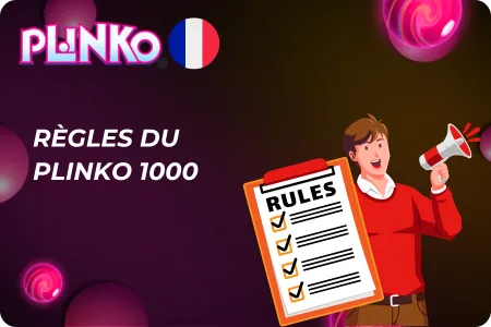 Plinko 1000 Règles du jeu