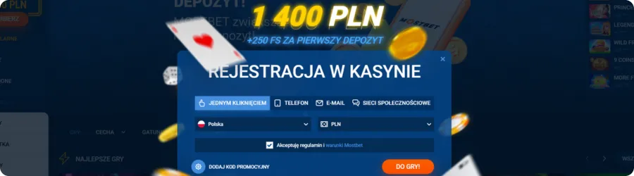 Rejestracja Plinko1000