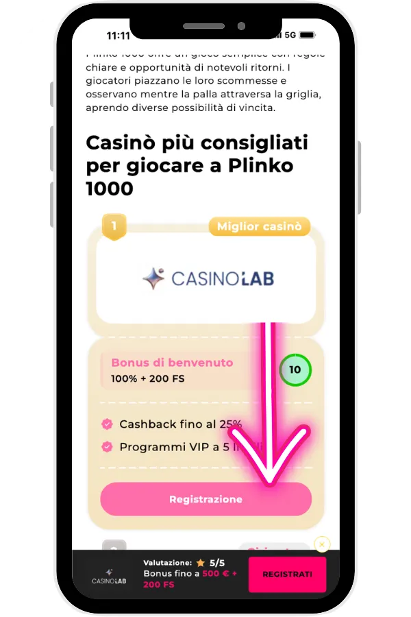 Register on casino lab